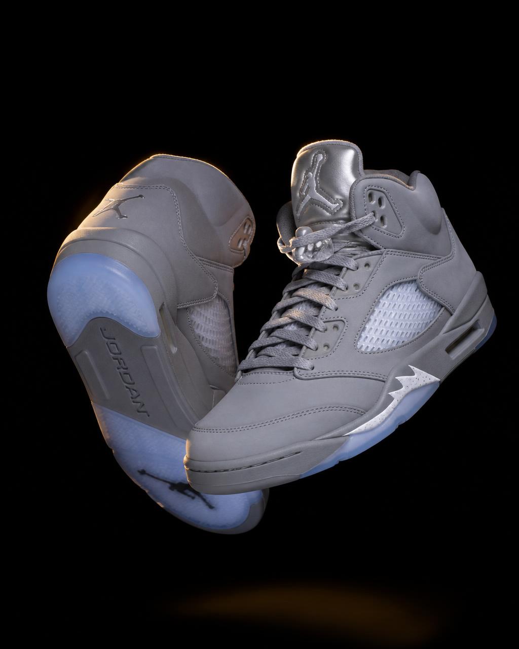 Air Jordan 5 Retro Wolf Grey